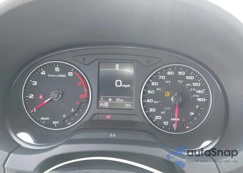 2018 Audi A3 2.0T Premium/2.0T Tech Premium from USA, damaged, VIN WAUAUGFF7J1044504